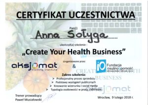 Certyfikat - VII Bydgoskie Spotkania Alegrologiczne